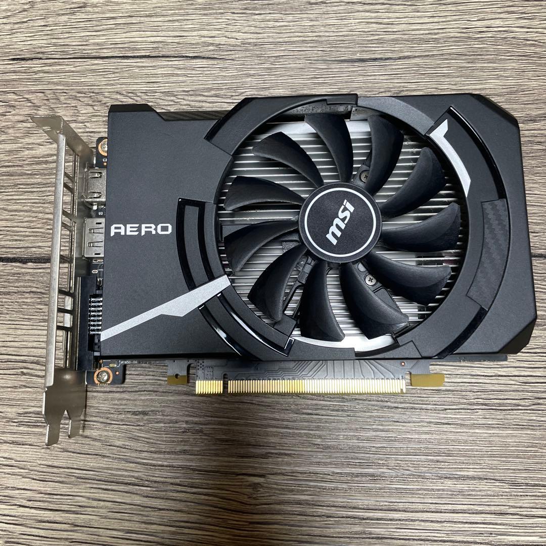MSI AERO GeForce GTX 1650（動作確認済）