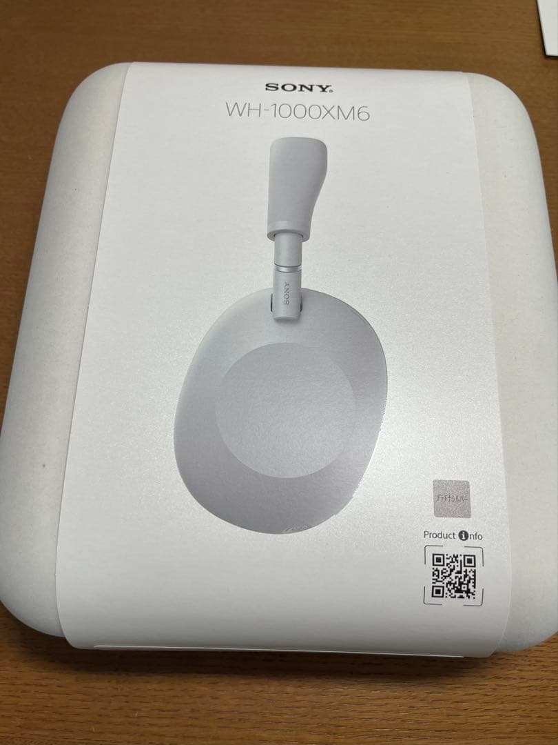 SONY WH-1000XM6 ワイヤレスヘッドホン プラチナシルバー
