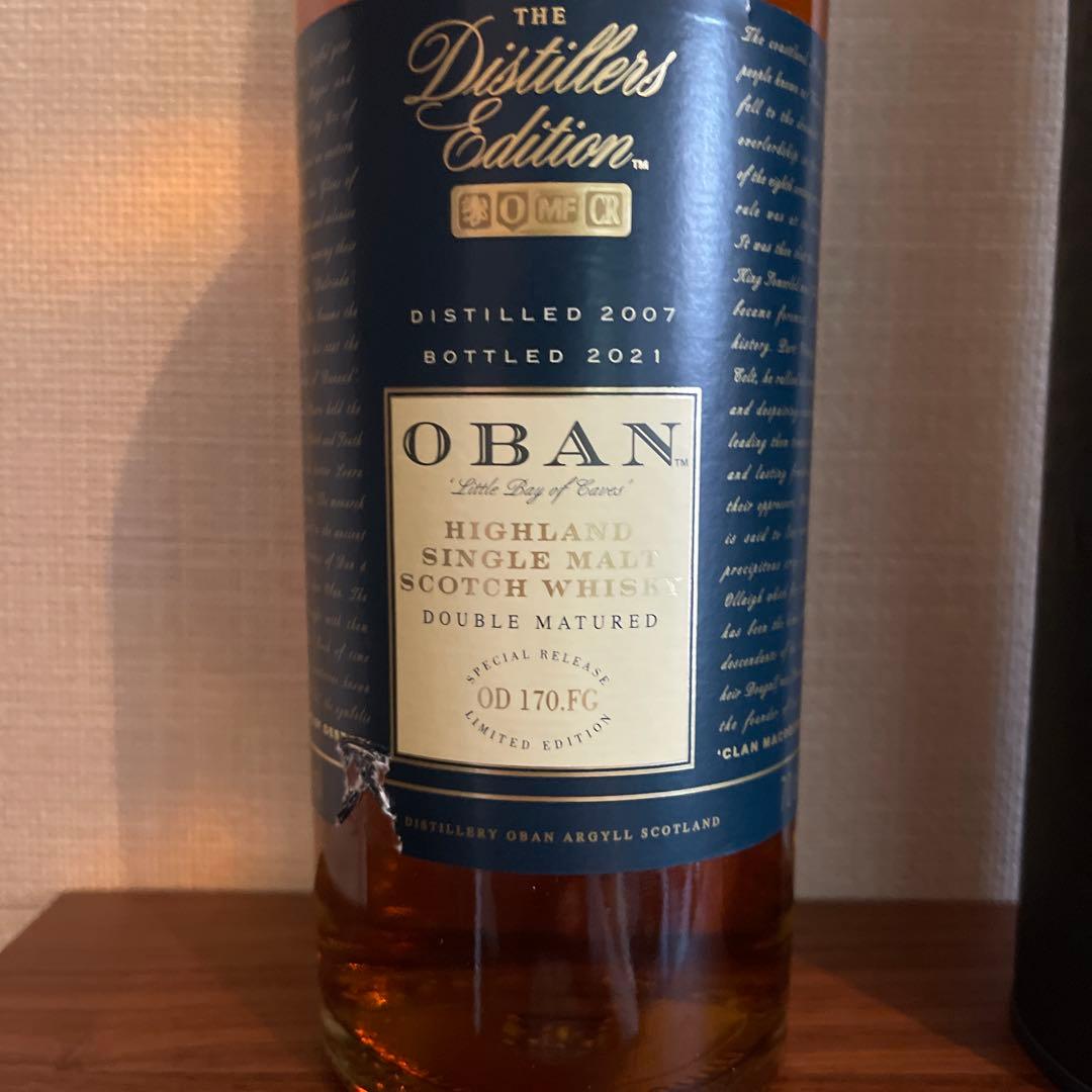 OBAN Distiller's Edition 2007/2021 限定