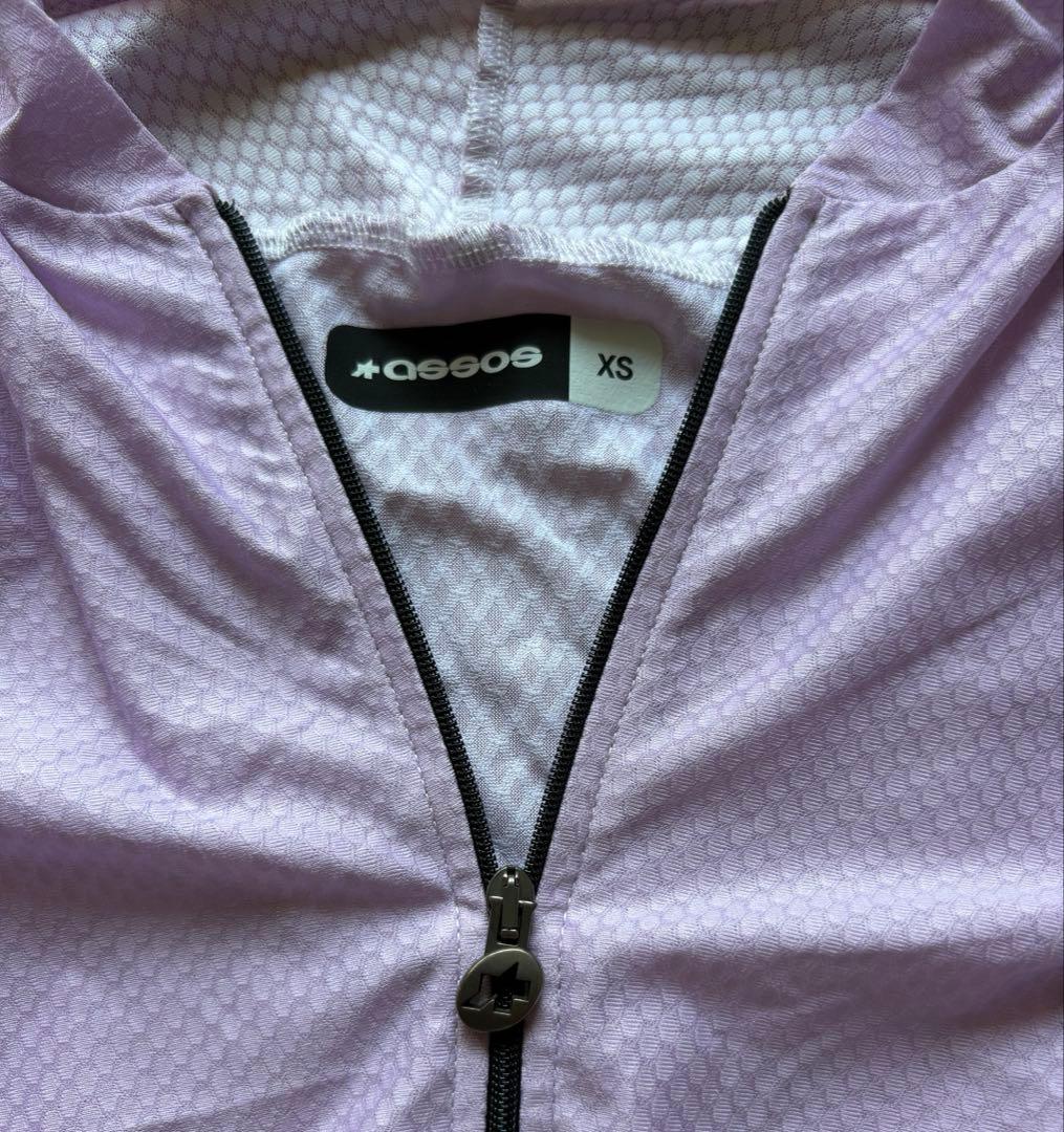 (白熊)assos 夏用長袖ジャージ レディースXS