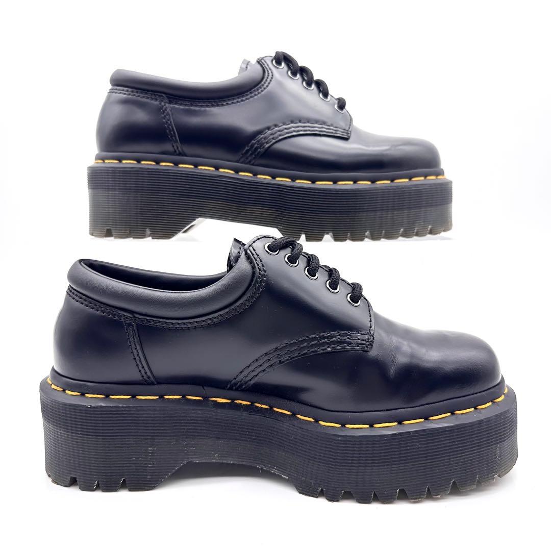【極美品】ドクターマーチン 8053 QUAD ブラック ダブルソール 厚底