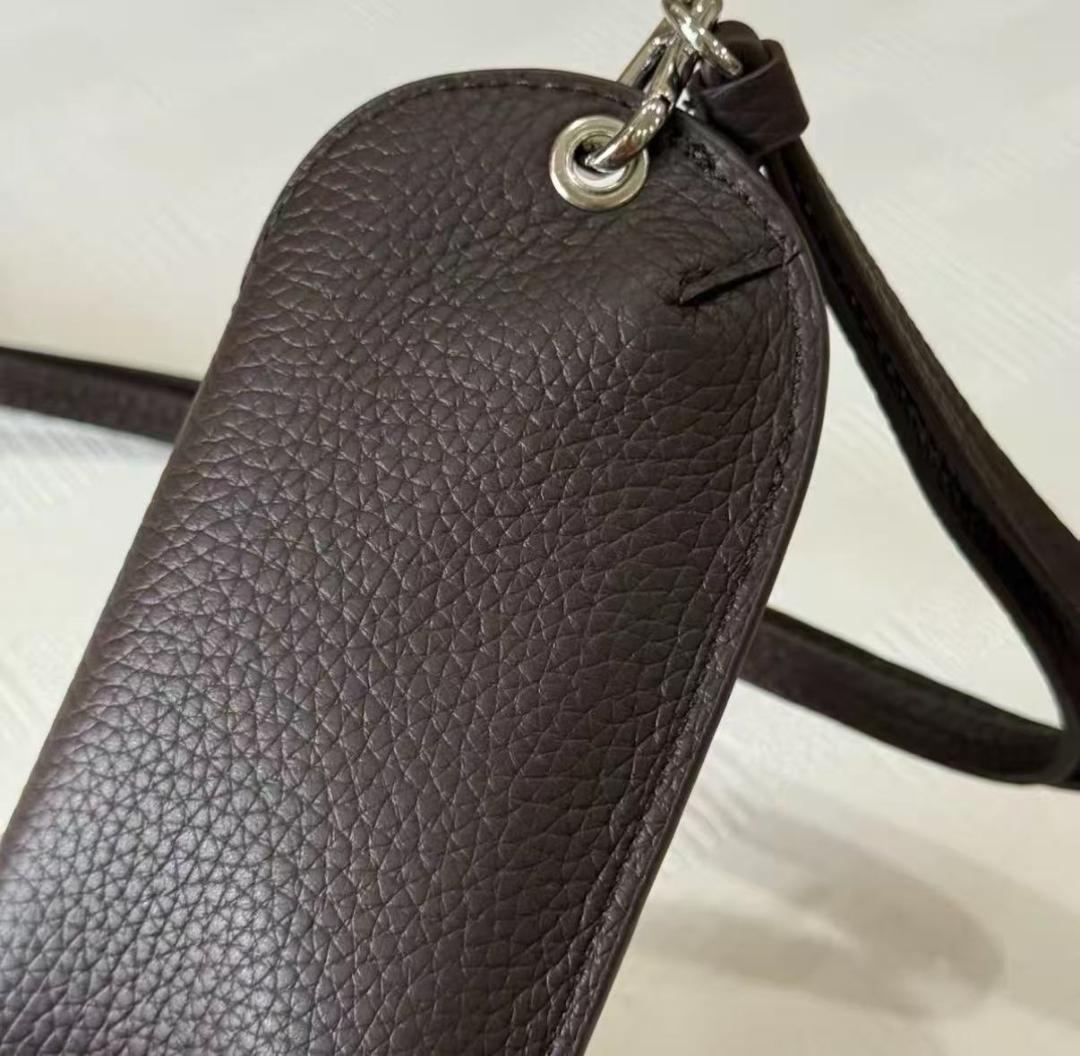 LEMAIRE BELL GLASSES HOLDER ダークチョコレート