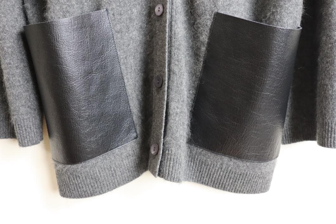 theory luxe 25AW 雑誌掲載 カシミヤ100％ カーディガン