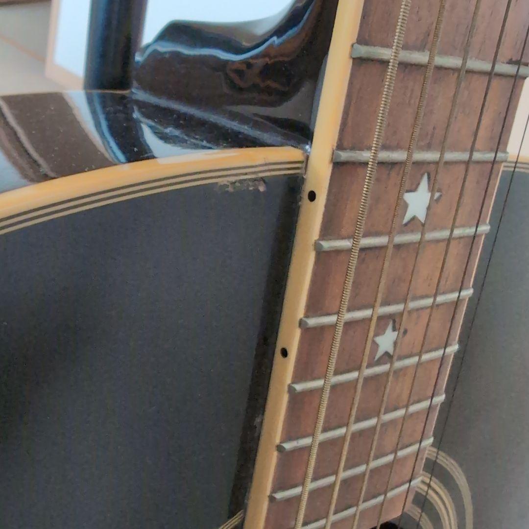Epiphone ブラックアコースティックギター