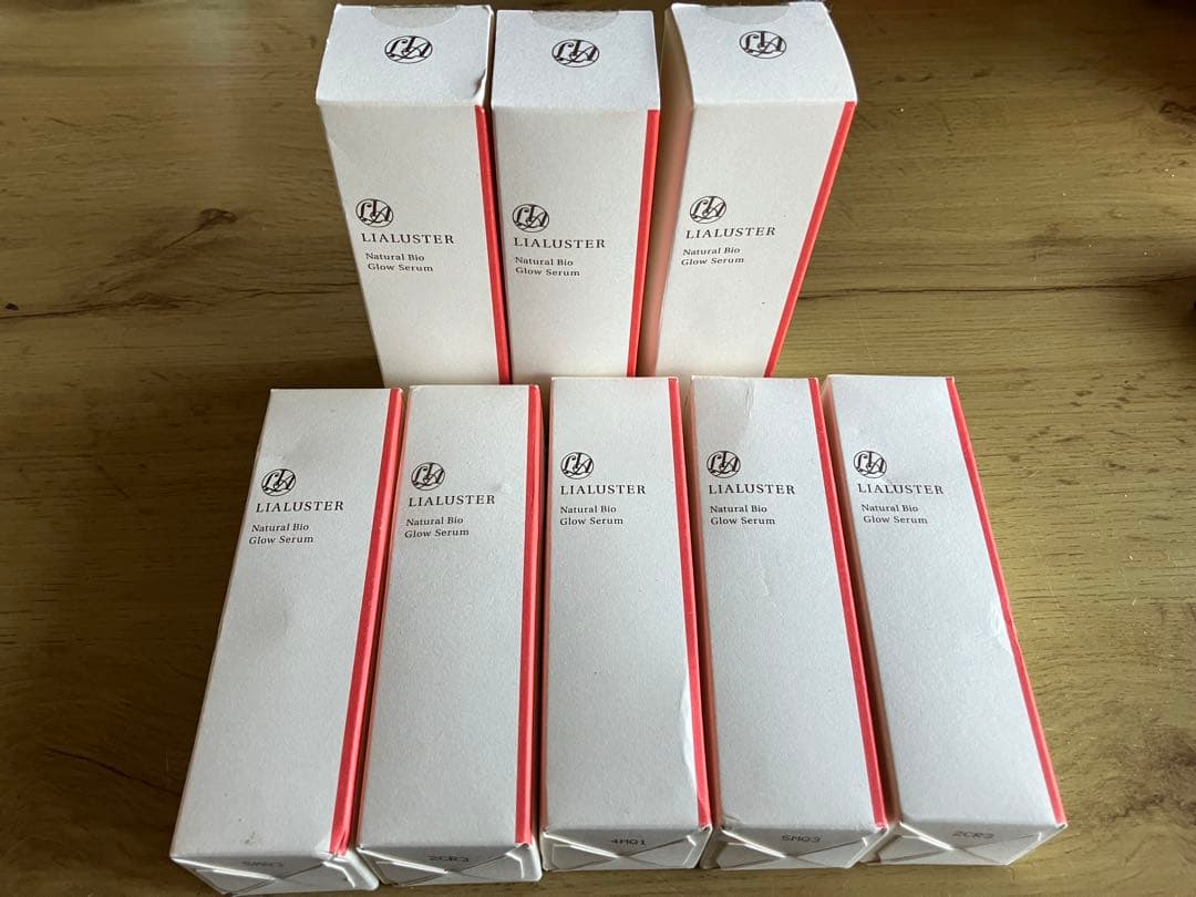 LIALUSTER ナチュラルバイオグロウセラム 8本セット