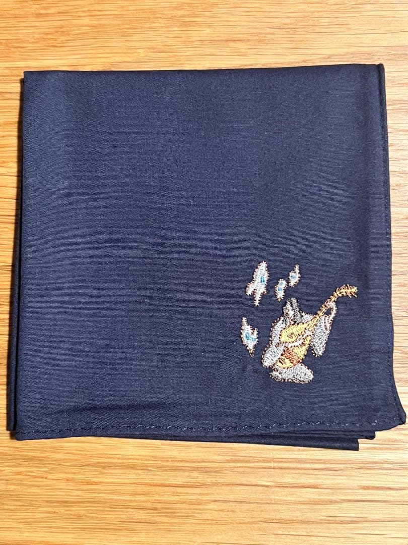 【5点】映画『犬王』　刺繍入りハンカチ　犬王
