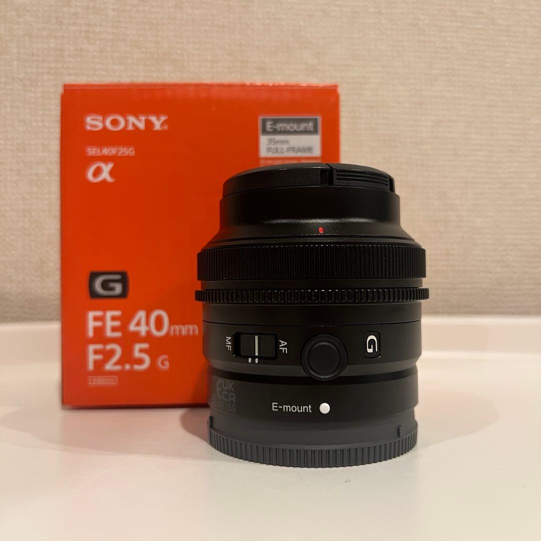 Sony FE 40mm F2.5 G レンズ 本体