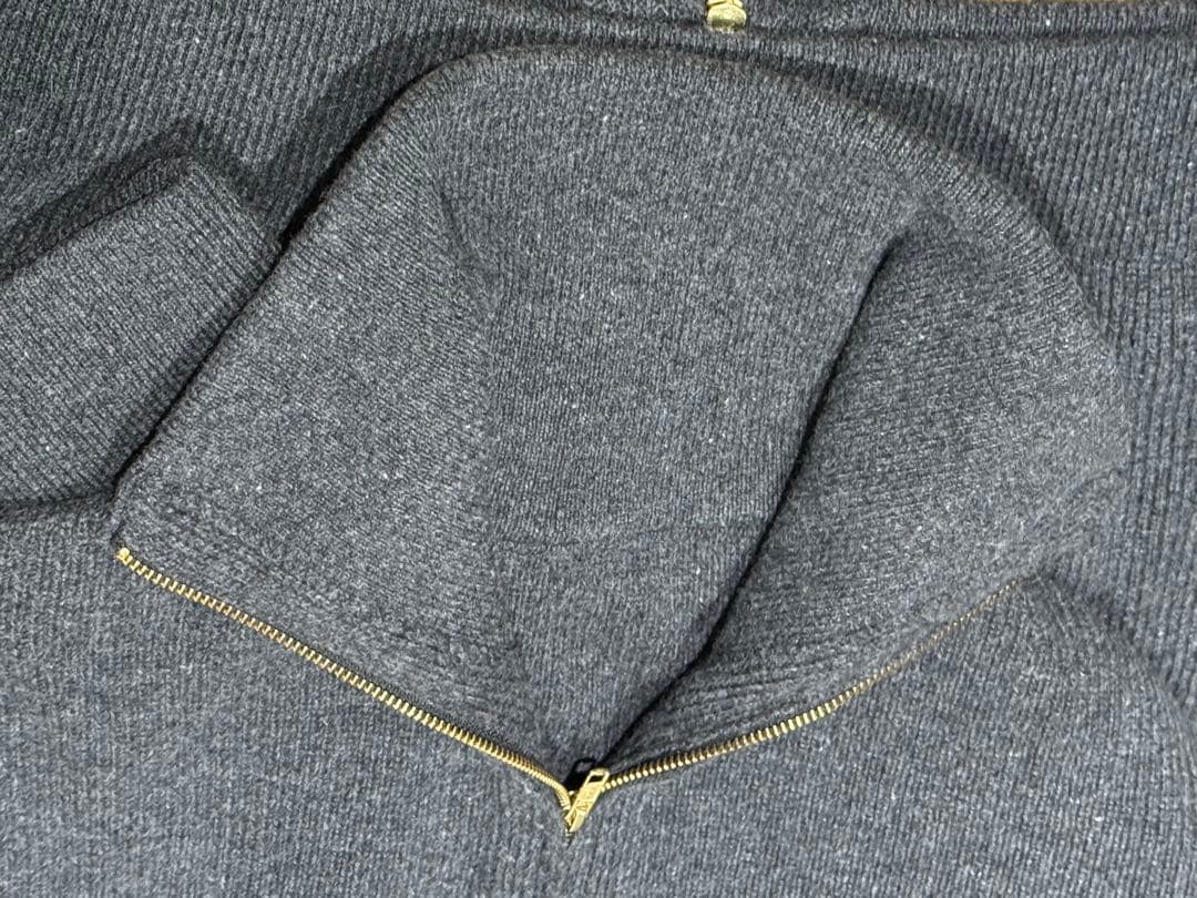 Deuxieme Classe　OLBIA ロングジップブルゾン　グレー