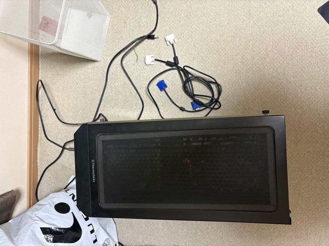 ミドルタワーPCケース 500W電源付き