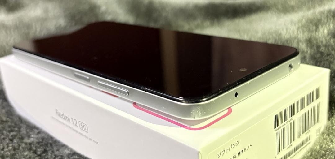 【ジャンク扱い】Xiaomi Redmi12 5G ムーンライトホワイト