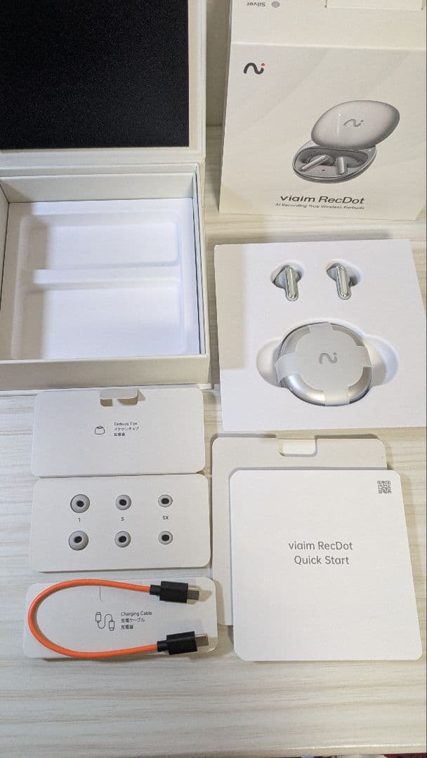 viaim RecDot ワイヤレスイヤホン