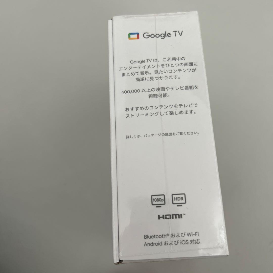 新品未開封Google Chromecast with Google TV HD