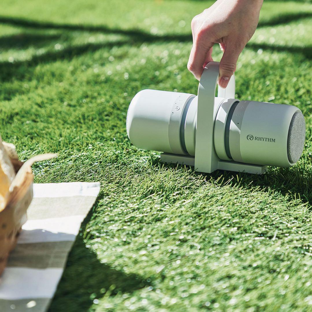 【新品未開封】RHYTHM MAGSPEAKER DUO ホワイト防水スピーカー