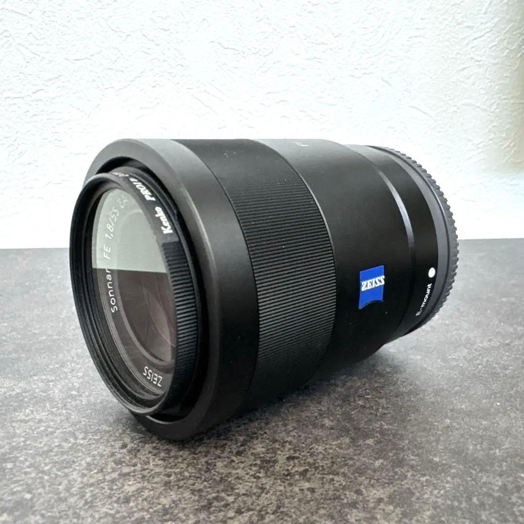 【美品】ソニー Sonnar T* FE 55mm F1.8 ZA フィルター付