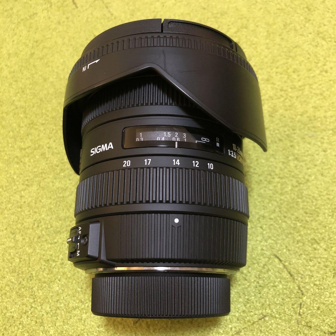 【値引き】超広角レンズ SIGMA 10-20F3.5EX