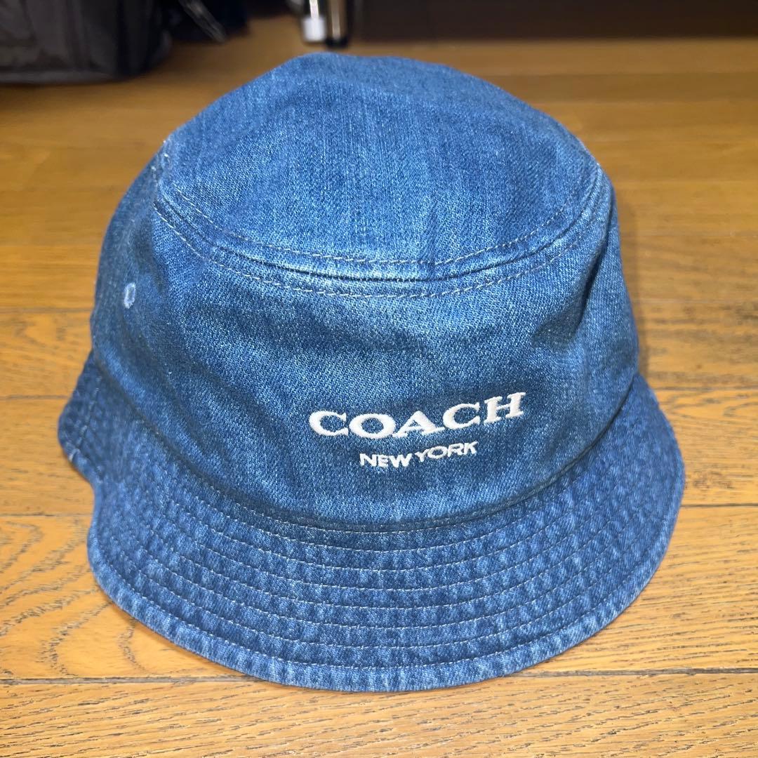 COACH デニム バケットハット