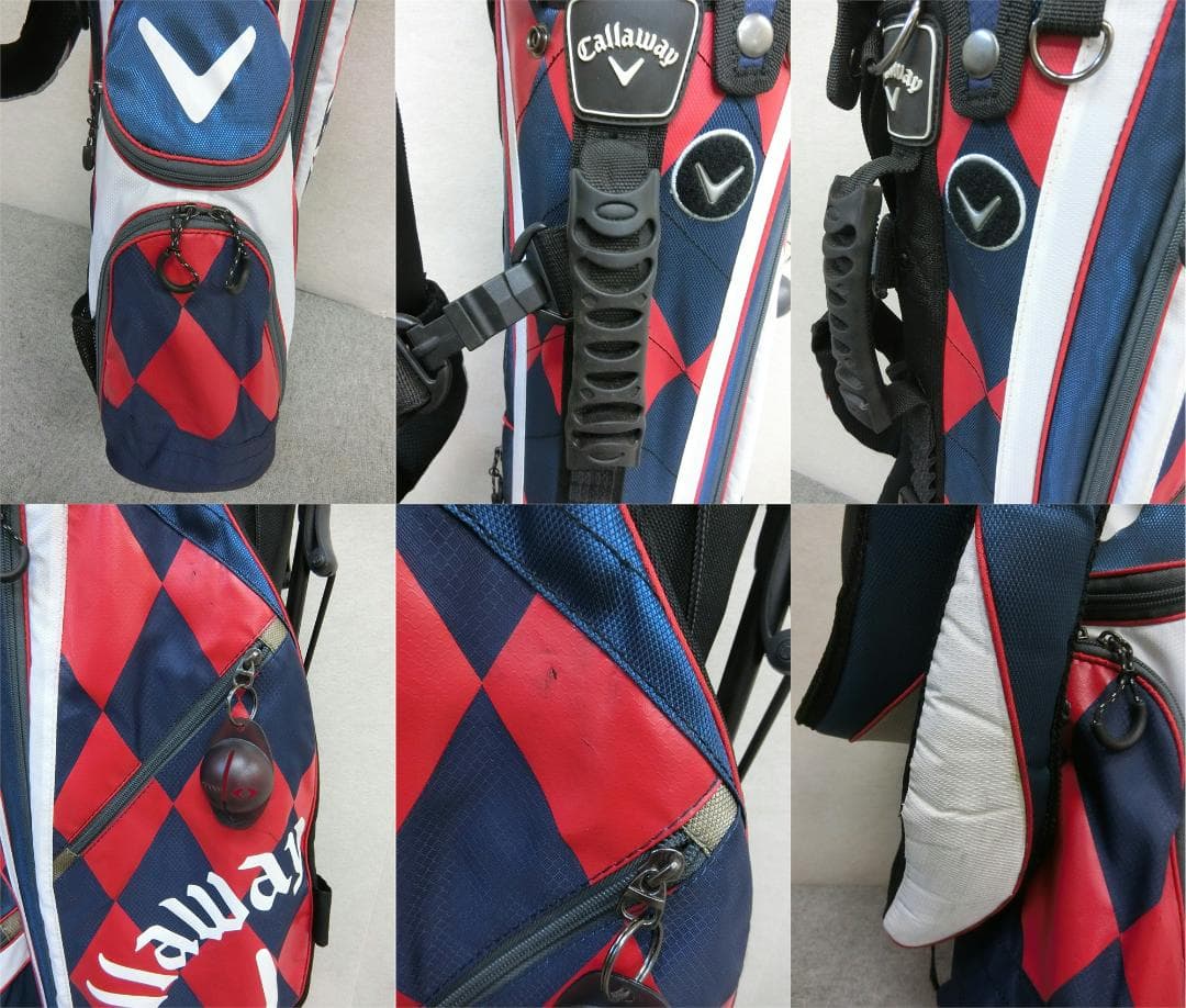 b703★初心者必見★キャロウェイ等 メンズゴルフクラブ１３本セット