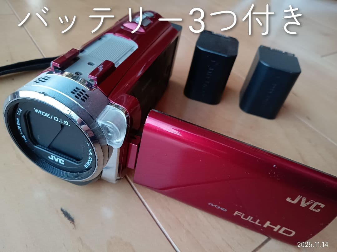 JVC Everio ビデオカメラ フルHD
