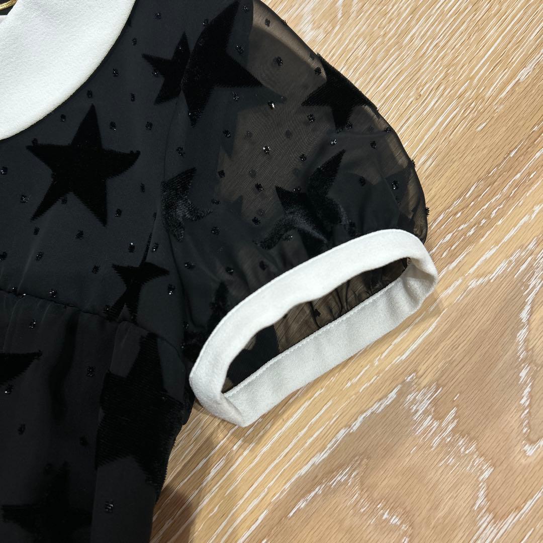 BLACKPINK LISA着用 サンローラン ブラックワンピース