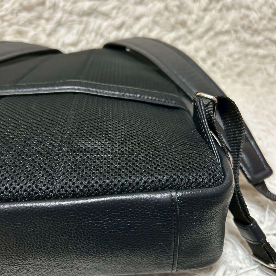 未使用級✨ビジネスレザーファクトリー スリムバックパック ビジネスバッグ