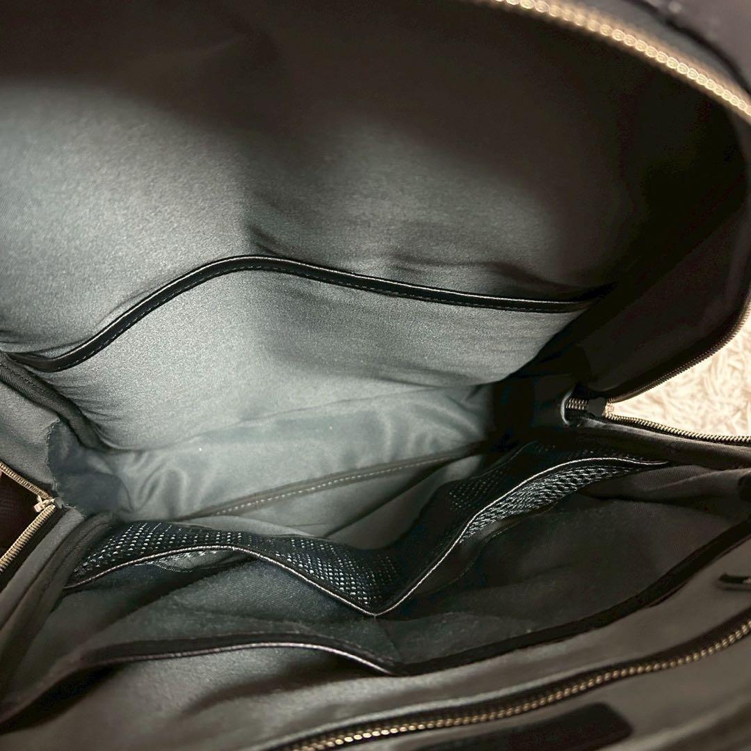 未使用級✨ビジネスレザーファクトリー スリムバックパック ビジネスバッグ