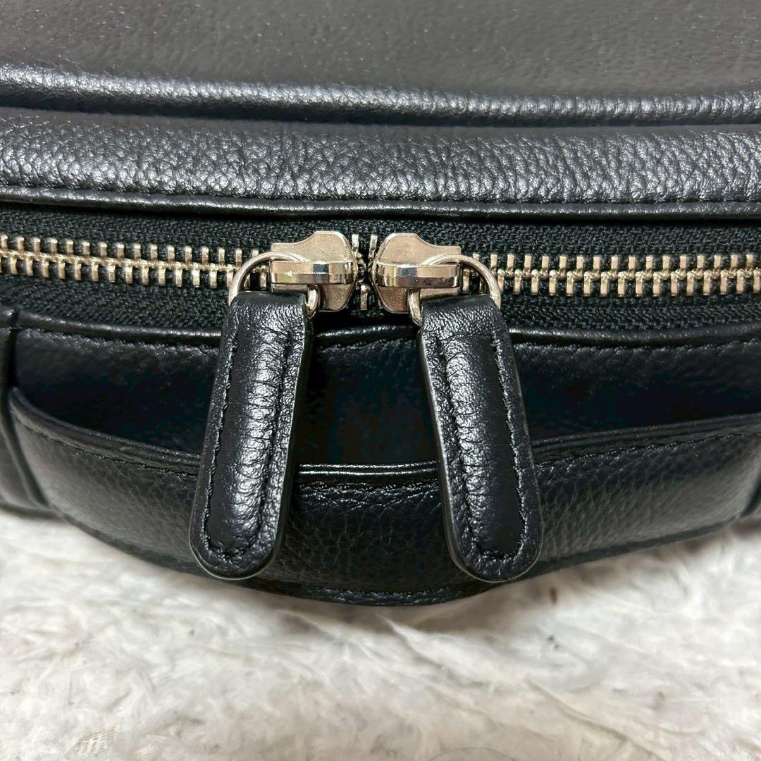 未使用級✨ビジネスレザーファクトリー スリムバックパック ビジネスバッグ