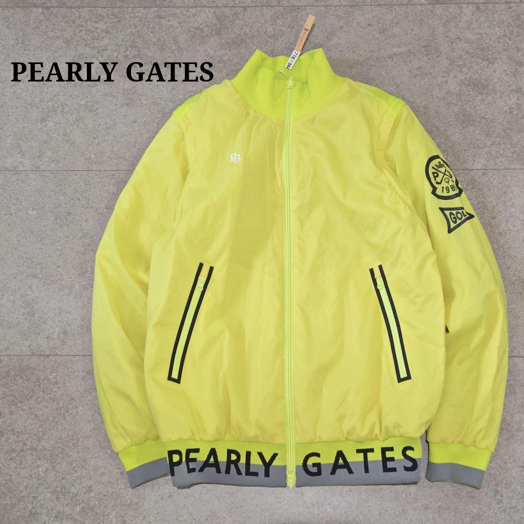 【パーリーゲイツ】リバーシブルストレッチ4Wayブルゾン ジップアップジャンパー