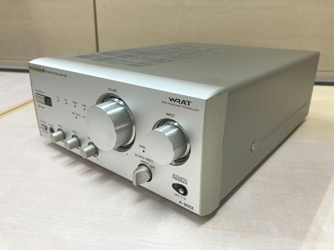 ★整備済み★ONKYO　A-905X　動作良好　取説あり　上美品⑤
