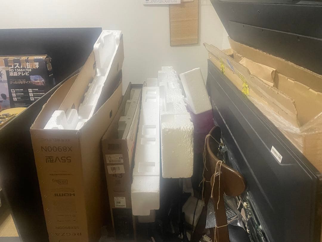 熊本 テレビ まとめ 65v多数～40vジャンク大量11個～15個程 有機1台