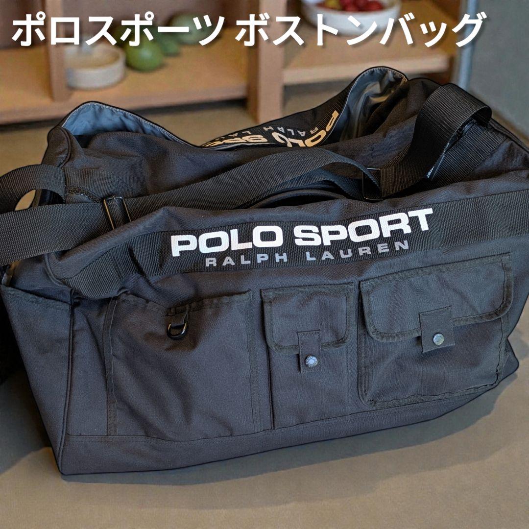 POLO SPORT ボストンバッグ ブラック