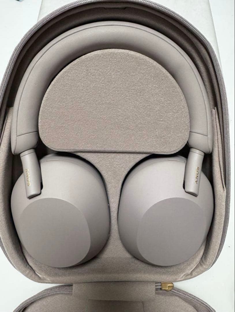 SONY ワイヤレスヘッドホン WH-1000XM5 プラチナシルバー