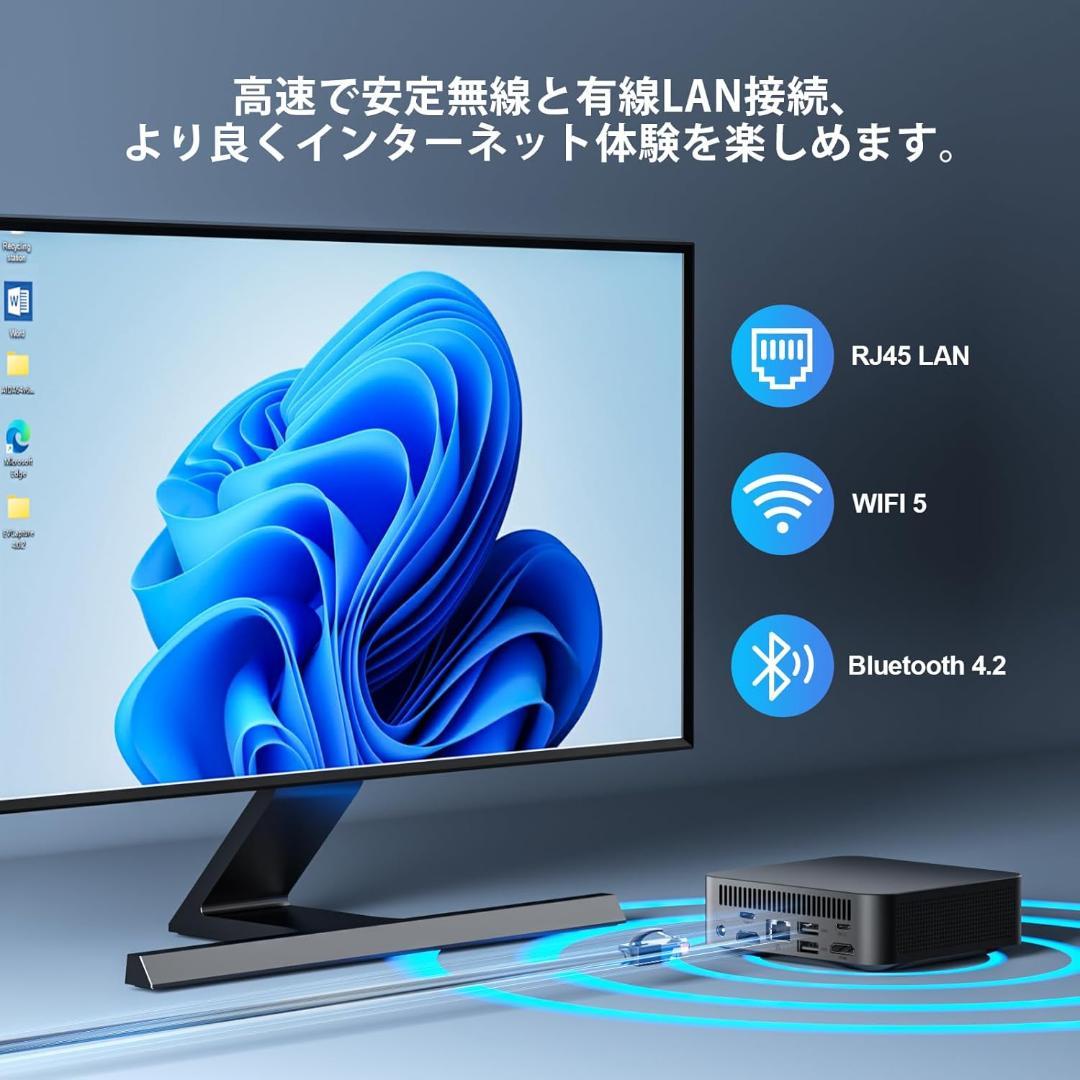 ミニPC 第12世代インテルTwin Lake N150 T9H Win11