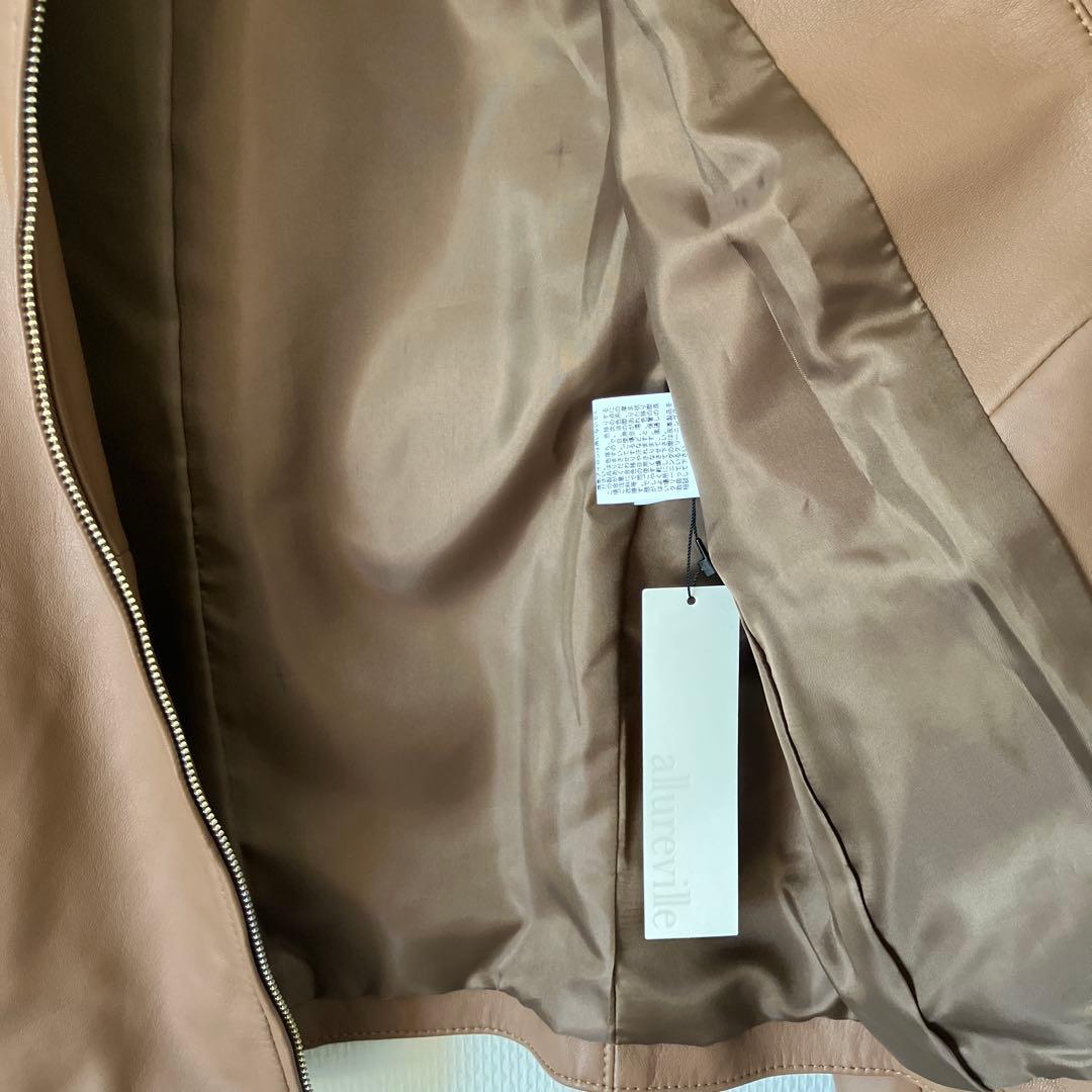 allureville レディースレザージャケット サイズM