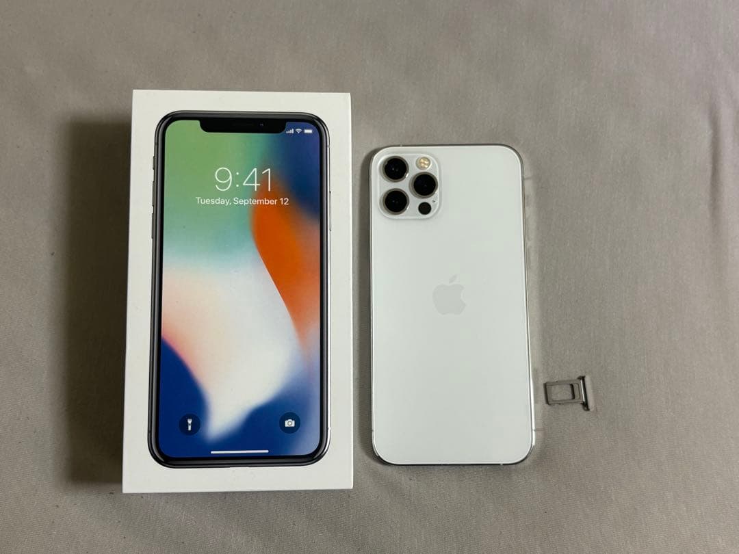 iPhone12 Pro 本体 256GB シルバー箱付き