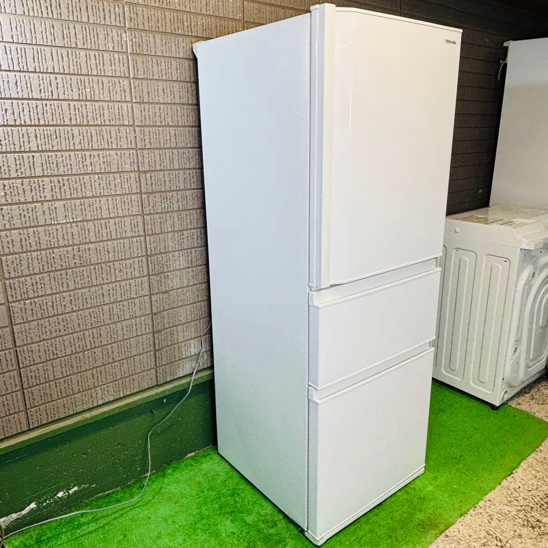 2022年製 326L 冷蔵庫 TOSHIBA スリムタイプ【地域限定配送無料】