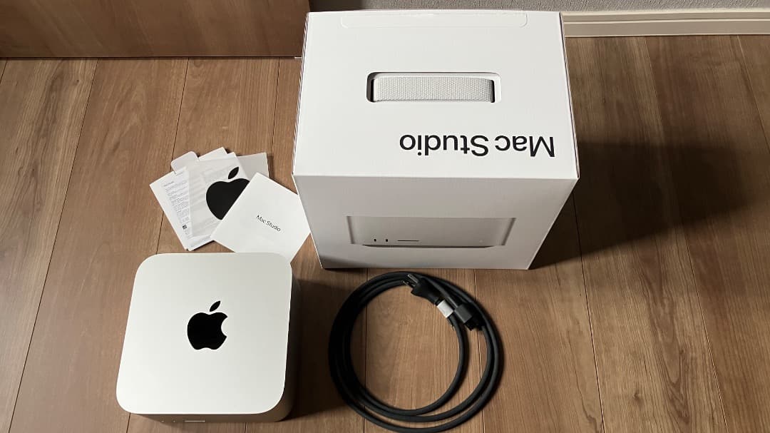 【美品】MacStudio M2Max 64GB 1TBSSD 保証付！