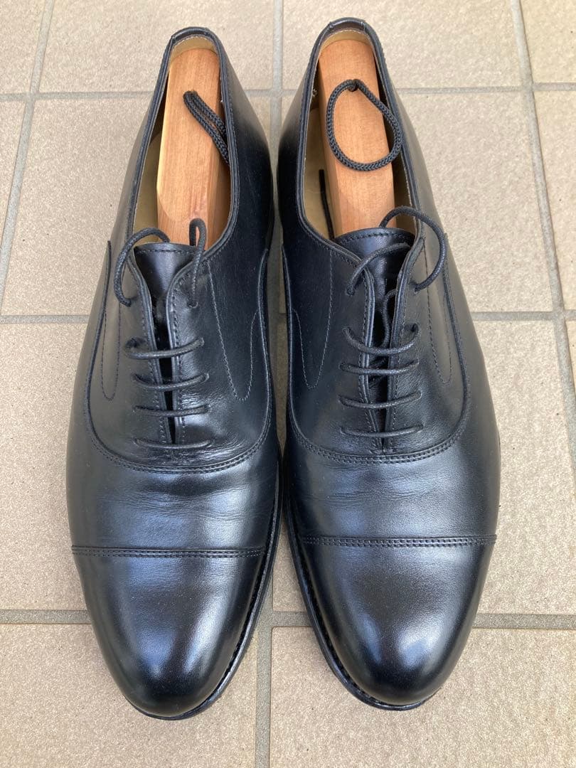 トレーディングポスト　ストレートチップ　黒　7