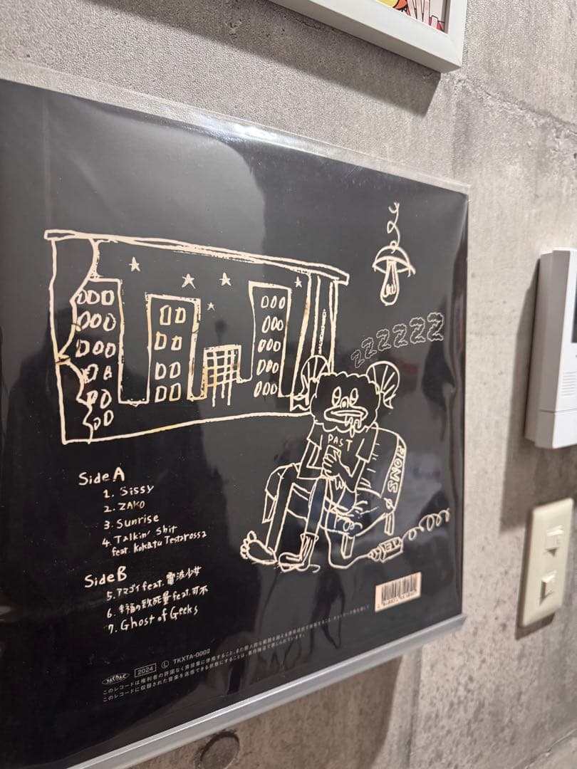 【直筆サイン付き】 二Ø二Øレコード トップハムハット狂×武富士アコム