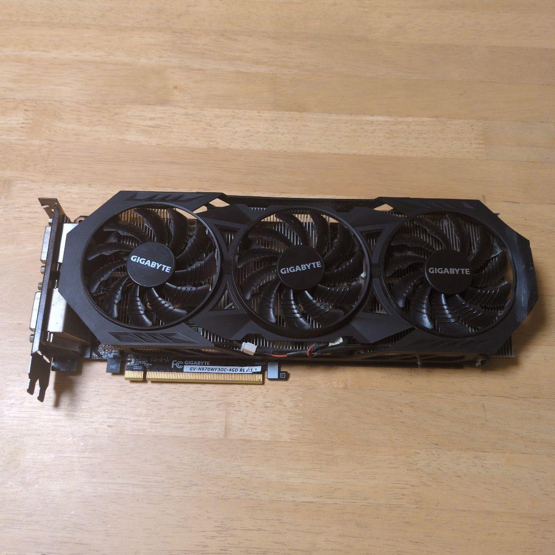 GIGABYTE グラフィックボード 3ファン