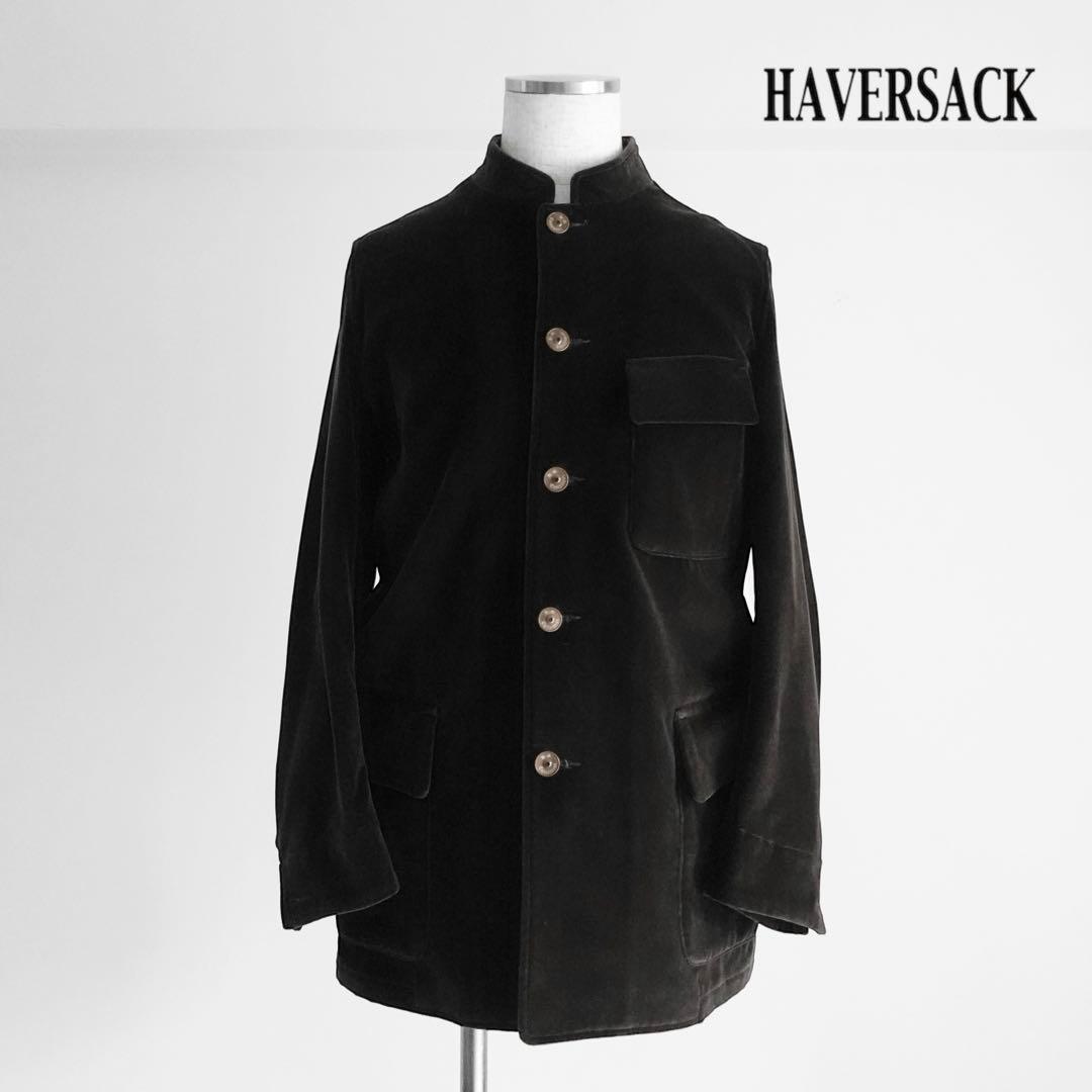 【極美品】H.S. Equipment コットンベロア　マオカラージャケット