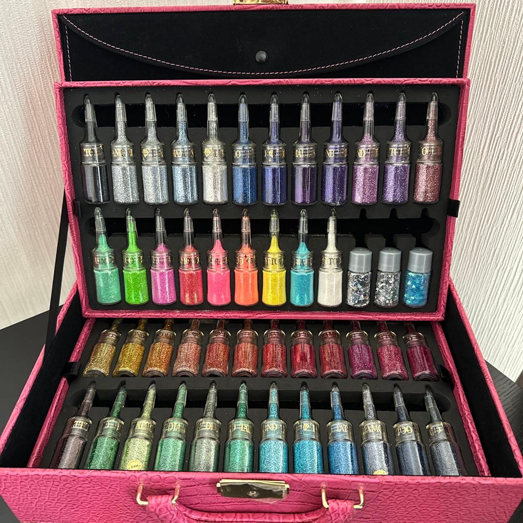 ボディジュエリーグリッターセット