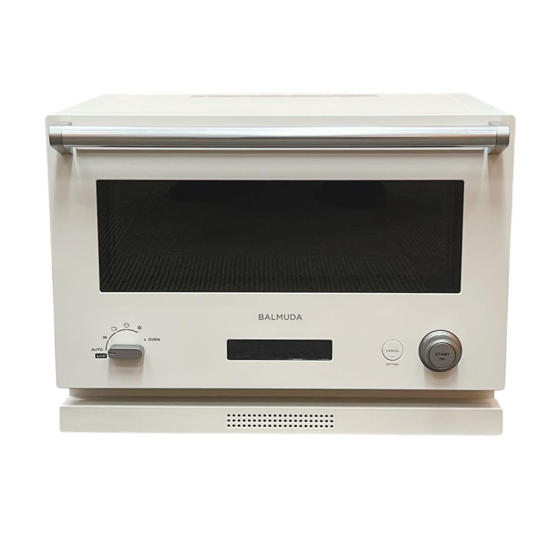 【美品】BALMUDA K04A-WH オーブンレンジ 2020年 ホワイト 白