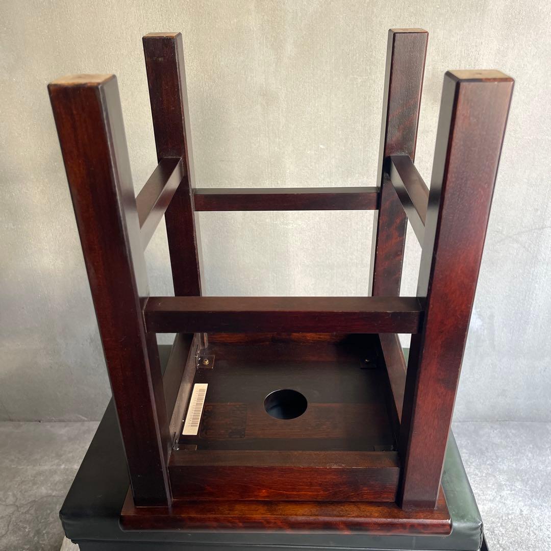 北海道民芸家具　樺材スツール　オールドヴィンテージ