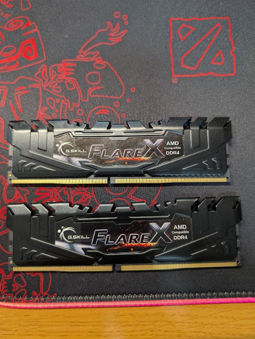 メモリー G.SKILL FLARE X DDR4 16GB 3200MHz