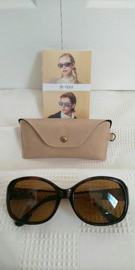 IZONE NewYorkプティエル サングラス (べっ甲&ブラウン)