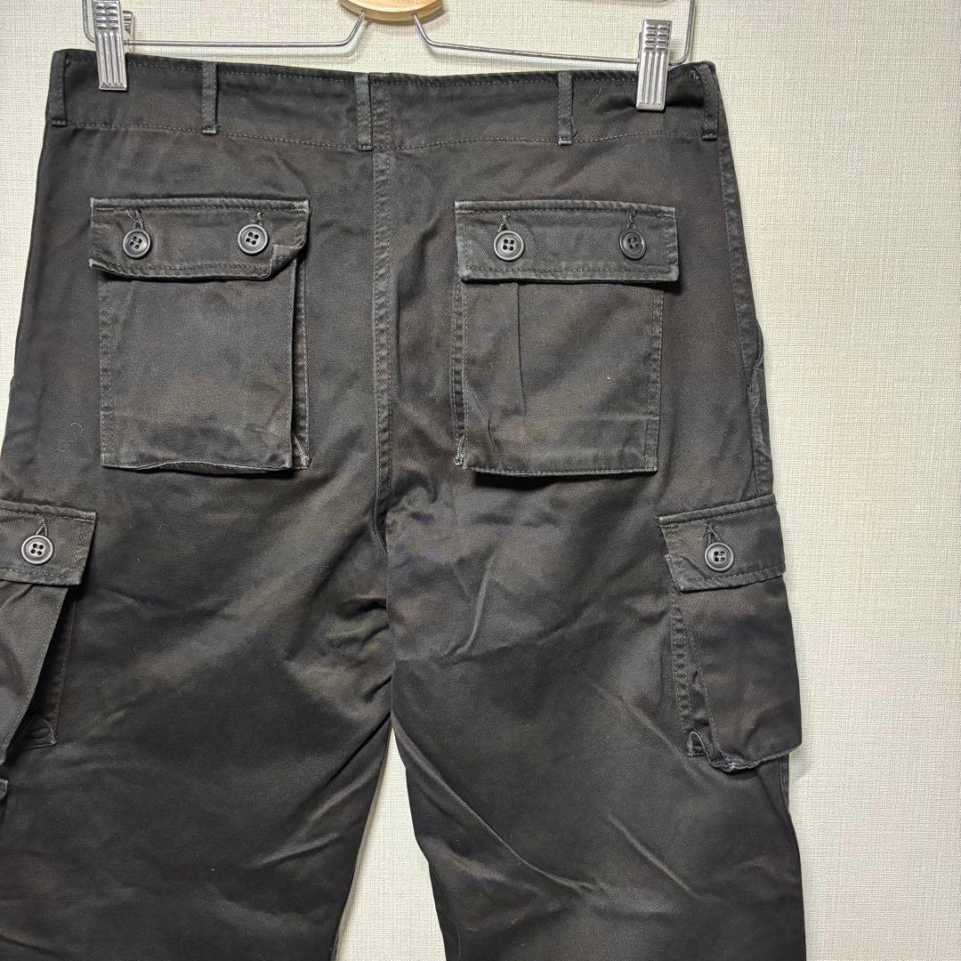 ザリアルマッコイズ　タイガーカモ　カーゴパンツ　黒染め　レプリカ　32インチ