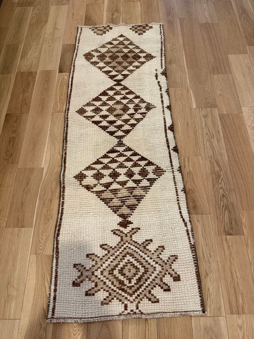 ヴィンテージ　トルコラグ　ランナー