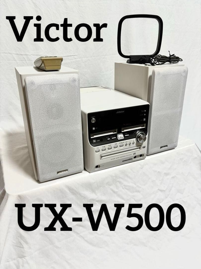 Victor CD/MDコンポ UX-W500 2006年製