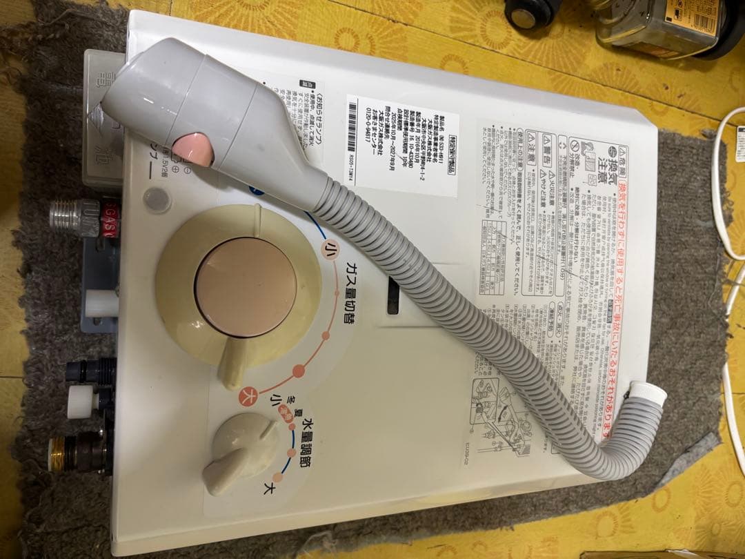 YR546 都市ガス用　元どめ式　2016年10月製造品　ノーリツ　寒冷地に強い