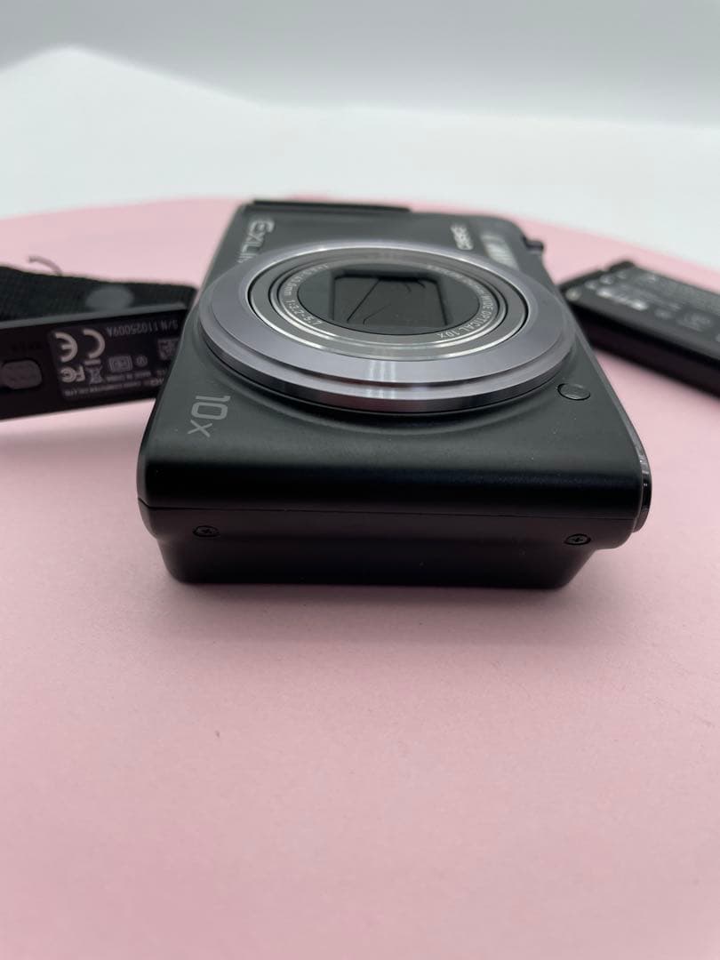 CASIO EXILIM EX-H15 ブラック デジタルカメラ 10倍ズーム